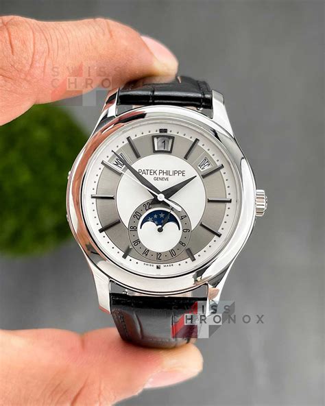 patek philippe annual calendar moonphase 5205g